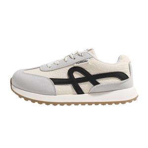 HUANQIU Легкие устойчивые к истиранию низкие кеды Casual Women's Beige Black