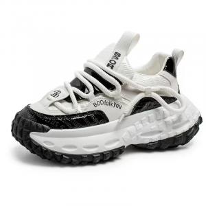 Beerus Массивные кроссовки унисекс низкие белый/черный/коричневый - белый черный, цвет White Black