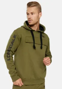 Худи normale passform rushen Lonsdale, Olive Black