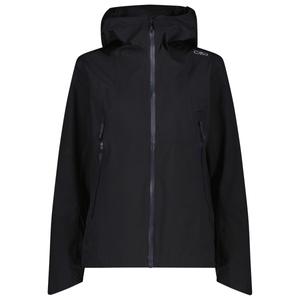 Женская двухслойная куртка с фиксированным капюшоном - дождевик Cmp, Antracite