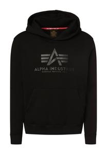 Толстовка с капюшоном Alpha Industries, черный