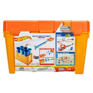 Hot Wheels, Track Builder, набор для трюков с бочками, GCF91