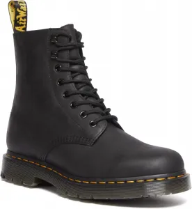 Унисекс-сапоги Dr. Martens 1460 Pascal Wg Snow, черный