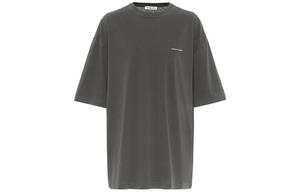 Футболка женская Balenciaga плотная, серый