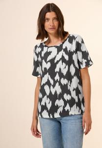 Блуза GEMUSTERTE Cecil, серый