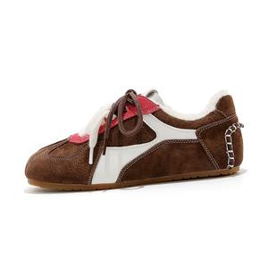 Низкие повседневные туфли женские DAPHNE, Khaki