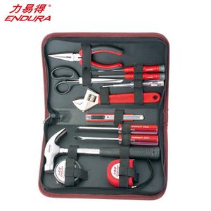 Liyide портативный набор инструментов из 12 предметов, набор инструментов для домашней ручной установки и ухода за имуществом, набор инструментов E1125 Endura