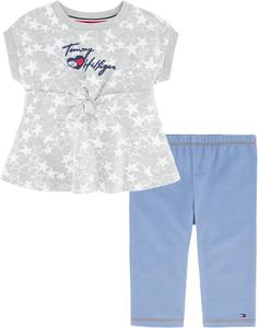 Женский комплект из 2 леггинсов Tommy Hilfiger. Комплект из 2 леггинсов., Grey Heather