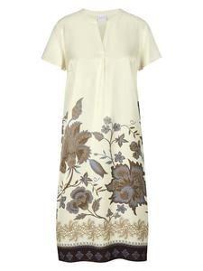 MADELEINE Платье из шерсти белое