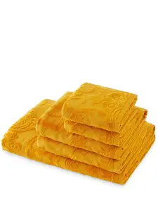 Комплект из пяти полотенец DOLCE & GABBANA, оранжевый