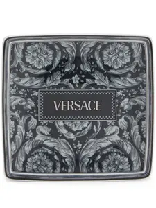 Тарелка barocco haze, 11,5х11,5 см, Versace, черный