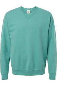 Толстовка унисекс с круглым вырезом ComfortWash by Hanes Garment-Dyed, цвет spanish moss