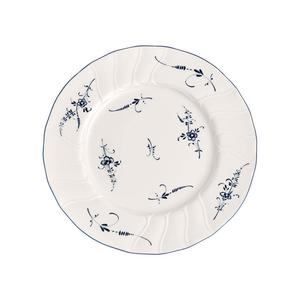 Обеденная тарелка Обеденная тарелка Vieux Luxembourg ø 26 см бело-синяя Villeroy & Boch, бело-голубой