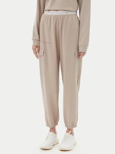 Свободные спортивные штаны 7W000282 AF12501 U6155 Ea7 Emporio Armani, бежевый