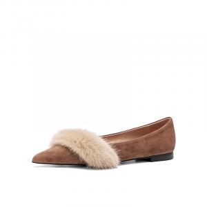 Повседневные туфли 1,5 см женские JOOC, Toffee Cocoa