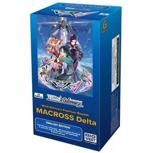 Карточная игра Weiss Schwarz Premium Booster Box: Macross Delta (6 Packs) Bushiroad