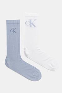 Носки 2 пары Calvin Klein Jeans, белый