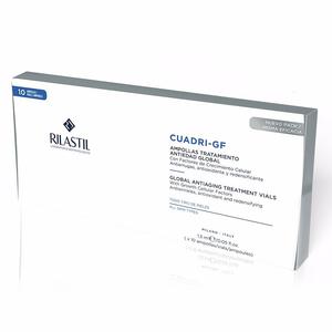 Крем против морщин Multirepair cuadri-gf antioxidante ampollas Rilastil, 10 шт