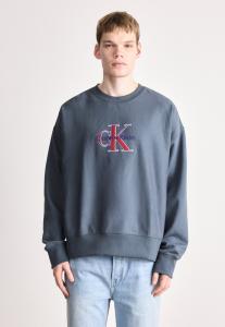 Толстовка Calvin Klein Jeans PREMIUM MONOLOGO, Harlem Night Blue/Light Blue