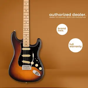 Fender | American Performer | Timber Stratocaster | Электрогитара из сосны | Двухцветный санберст