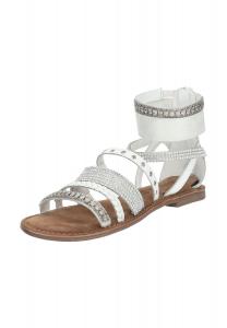 Кожаные/текстильные сандалии LAZAMANI, цвет Kombi