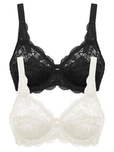 Бюстгальтер с косточками SUSA 2er Pack Bügel BH Latina, цвет champagner schwarz