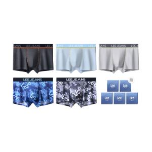 Боксеры мужские Brilliant Underpants 5 штук Lee, светло-голубой