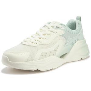 Кроссовки женские Lifestyle с низким верхом, белый/зеленый 361°