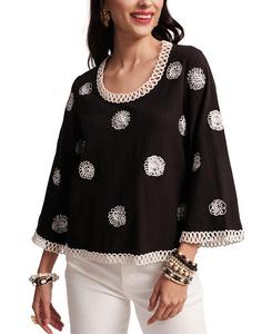 Футболка с принтом Fiona Scribble Frances Valentine, черный