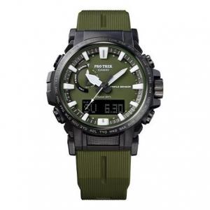 Часы Casio Pro Trek Classic Outdoor Analog-Digital Watch 'Olive Green Black', зеленый