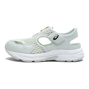 Сандалии детские серии RUNNING KIDS CONTEND для детей, нейтральный оливковый/средний оливковый/светло-коричневый/черный Asics, черный