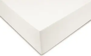 Простыня на резинке Satinado 90x200+35 см. Цвет: белый. Zo!Home