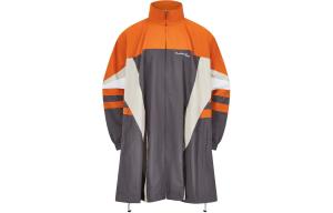 Объемная спортивная куртка с панелями Martine Rose, серый