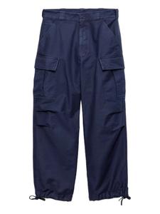 Prada брюки карго, синий