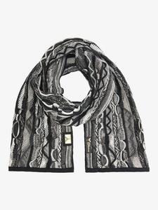 Вязаный шарф корапи Carlo Colucci, серый