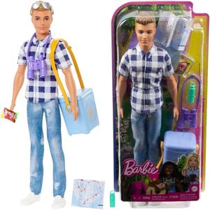 Набор Барби, кукла Кемпинг Кен + аксессуары Mattel