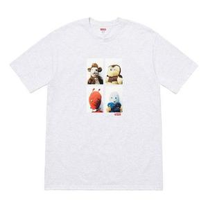 Футболка fw18 mike kelley ahhyouth ash grey tee Supreme, серый