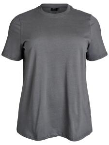 Рубашка Zizzi Charlin, темно-серый