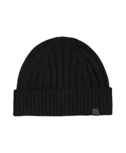 Ребристая шапка-бини Ralph Lauren, черный