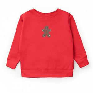 Свитшот с вышивкой gingerbread man The Juniper Shop, Red