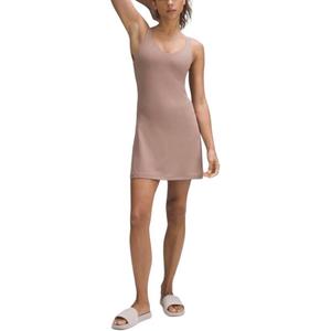 Платье-комбинация Align Lululemon, светло-розовый