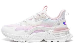 Кроссовки женские Shanhai Collection Chunky с низким верхом, белые/розовые/красные Xtep