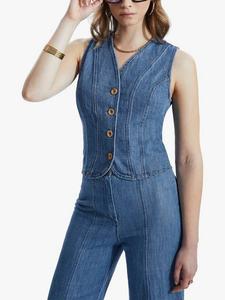 Джинсовый жилет gilet James Lakeland, цвет Denim
