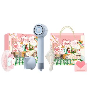 Фен 1600W холодный и горячий воздух высокая мощность, All, быстрая сушка портативный, низкий уровень шума FH6371 FLYCO