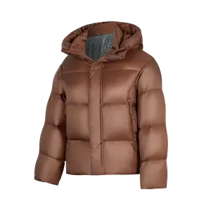 CHARM MILES Унисекс пуховик, Coffee