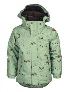 Isbjörn Горнолыжная/сноубордная куртка "Harry & Friends" зеленого цвета