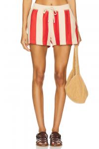 Шорты Monroe Maude Club, red beige stripe
