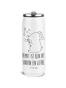 Mr. & Mrs. Panda Бутылка для питья в виде слона с мыльными пузырями и надписью белым цветом