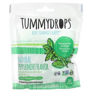 Натуральные пастилки Tummydrops с перечной мятой, 33 пастилки