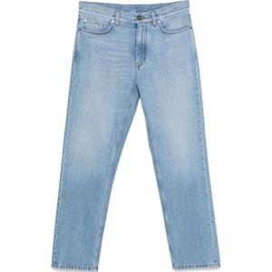 Джинсы Zegna с нашивкой логотипом Ermenegildo Zegna, светло-голубой